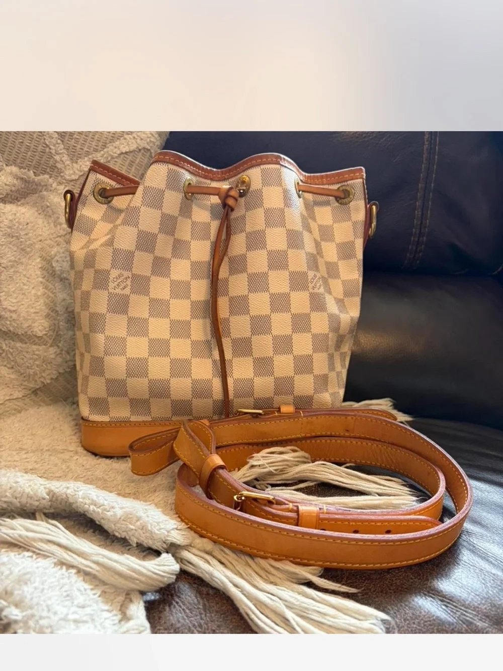Louis Vuitton Noe BB in Damier Azur